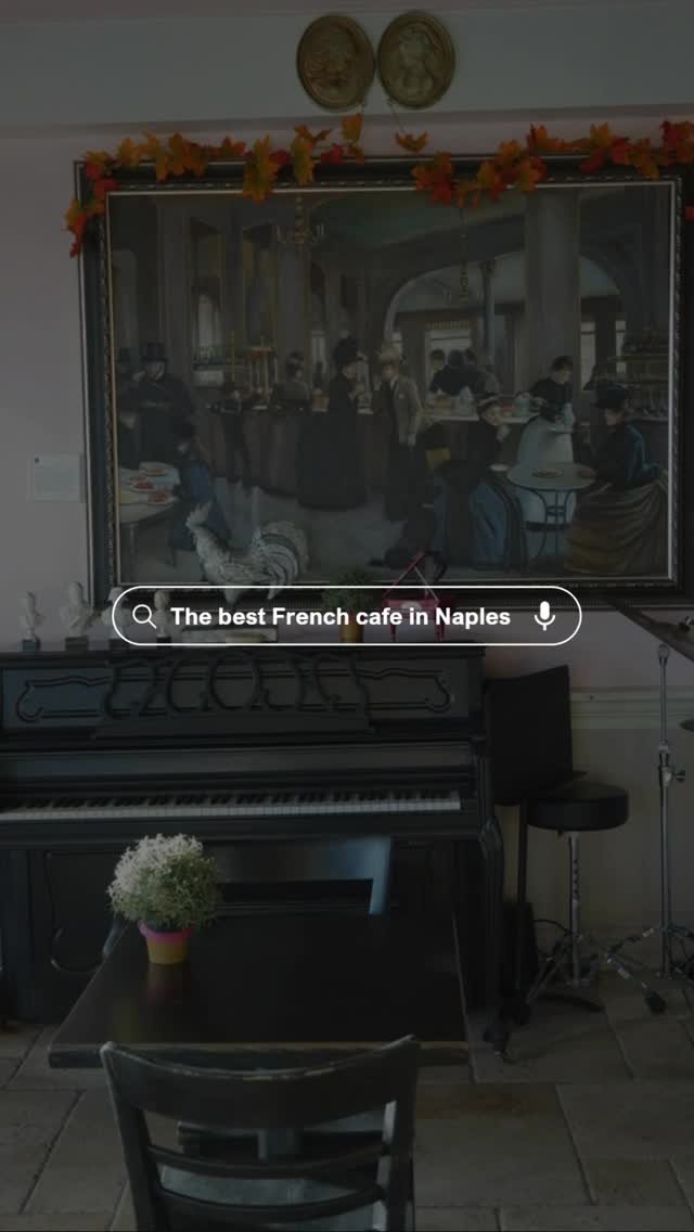 Best French café in Naples / Meilleur café français à Naples